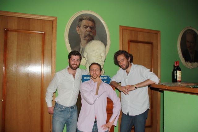 Charles, Flo et Marc